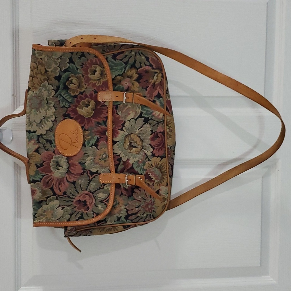 Vintage Rula Tapestry Tote Travel Granny Carpet Boho Shoulder Bag so Gorgeous 😍